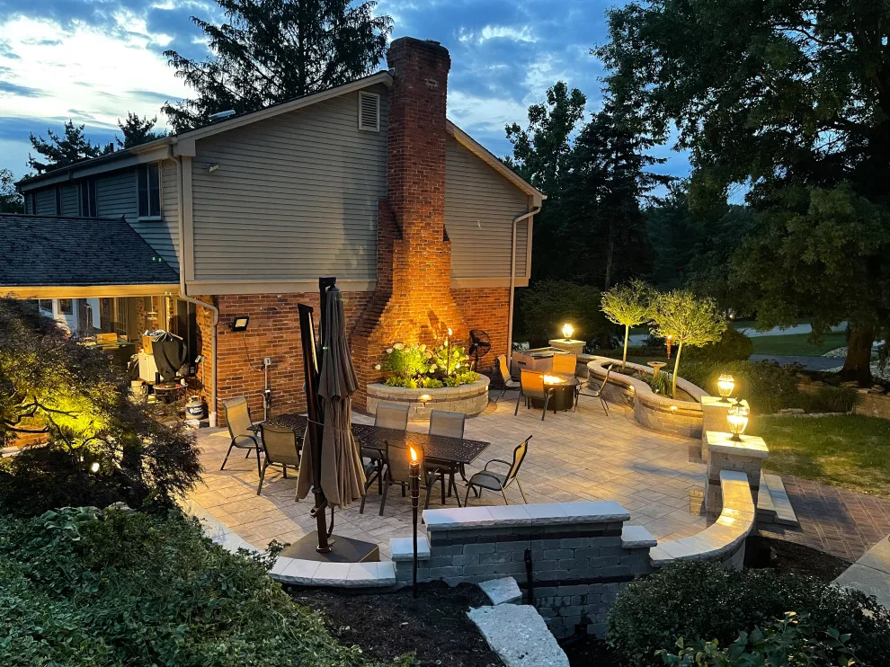 Spacious Patio for Families by Schellhaas Landscape Construction - Photo 10