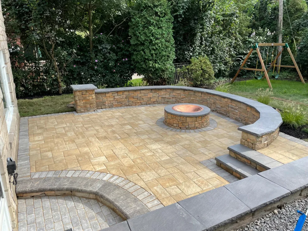 Fire and Relaxation Patio by Schellhaas Landscape Construction - Photo 2