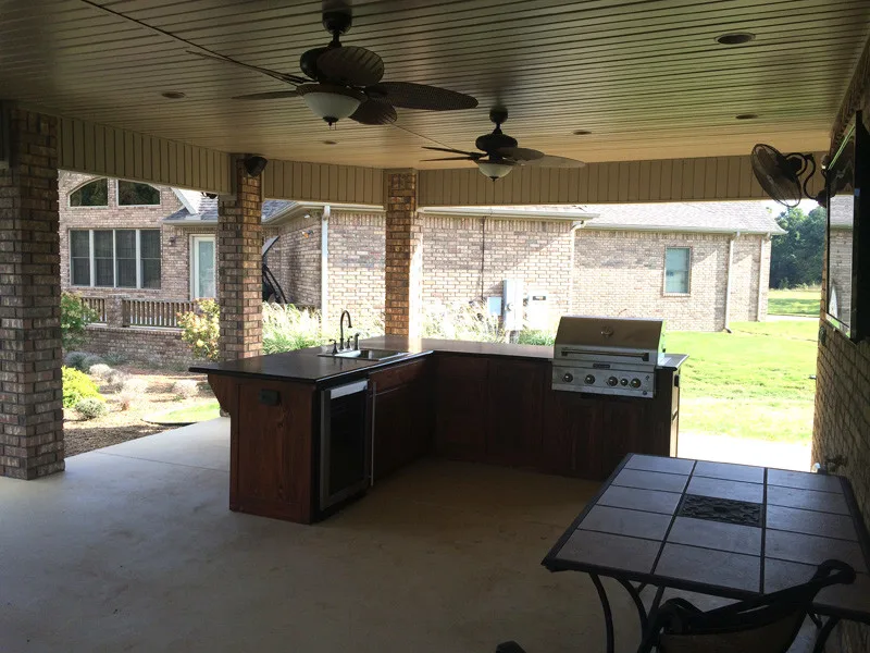 Outdoor Fire Pits and Living Areas by O.A.K. Homes - Photo 8