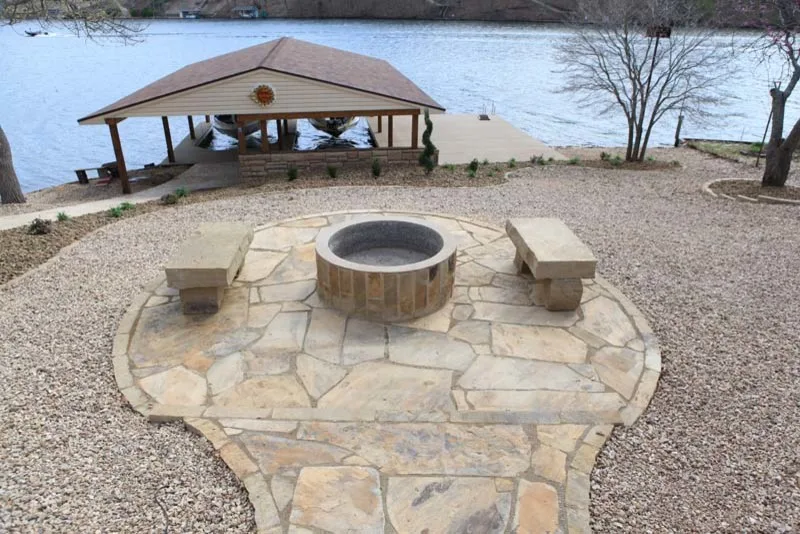 Outdoor Fire Pits and Living Areas by O.A.K. Homes - Photo 4