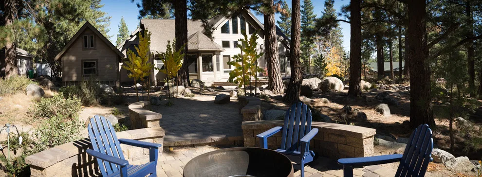 Backyard Renovation for a Forest Home by Gail Willey Landscaping & Colorock - Photo 11