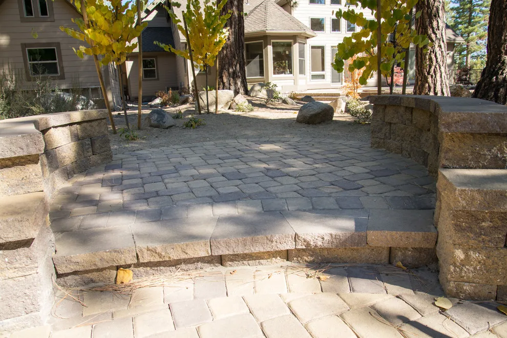 Backyard Renovation for a Forest Home by Gail Willey Landscaping & Colorock - Photo 14