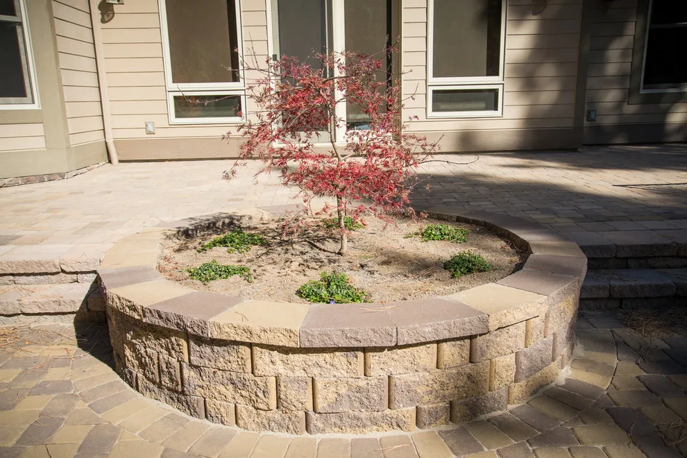 Backyard Renovation for a Forest Home by Gail Willey Landscaping & Colorock - Photo 10