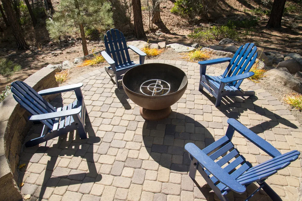 Backyard Renovation for a Forest Home by Gail Willey Landscaping & Colorock - Photo 18
