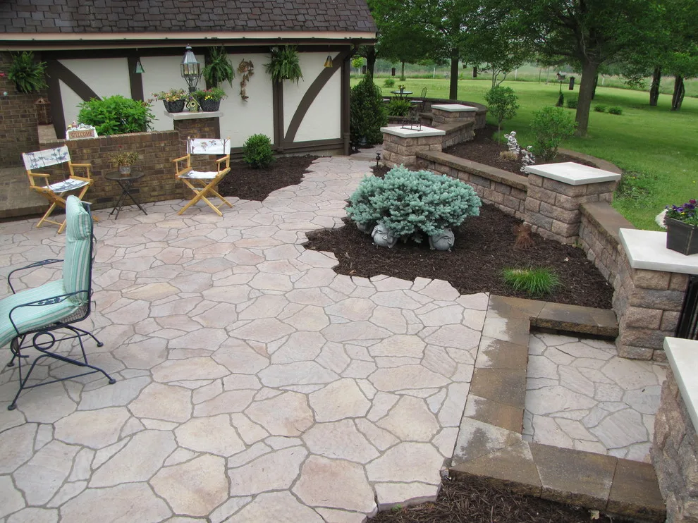 Courtyard Entrance at the Front by Outdoor Innovations - Photo 7