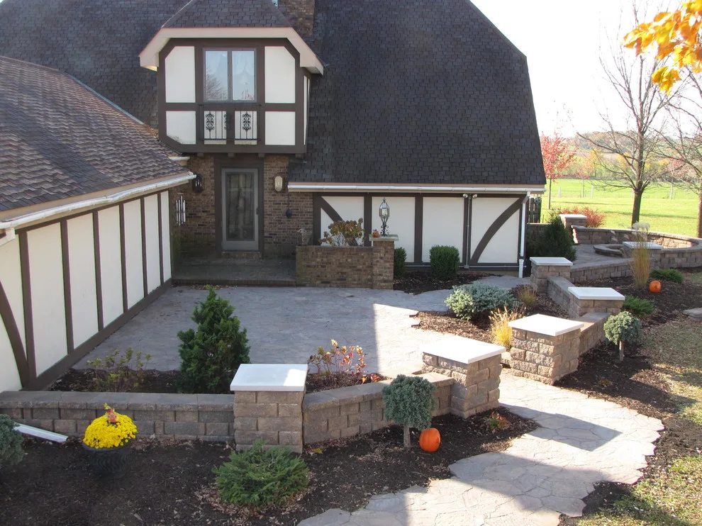 Courtyard Entrance at the Front by Outdoor Innovations - Photo 2