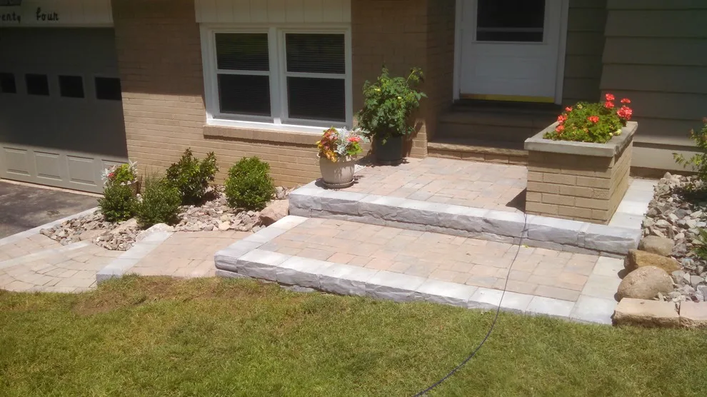 Entrance Revamp by Marlinski Landscape & Stone Work - Photo 3