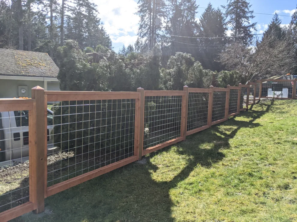 Hog Wire Fencing Panels, Caps, and Custom Gates by All Seasons Landscaping Of Mason County LLC - Photo 5