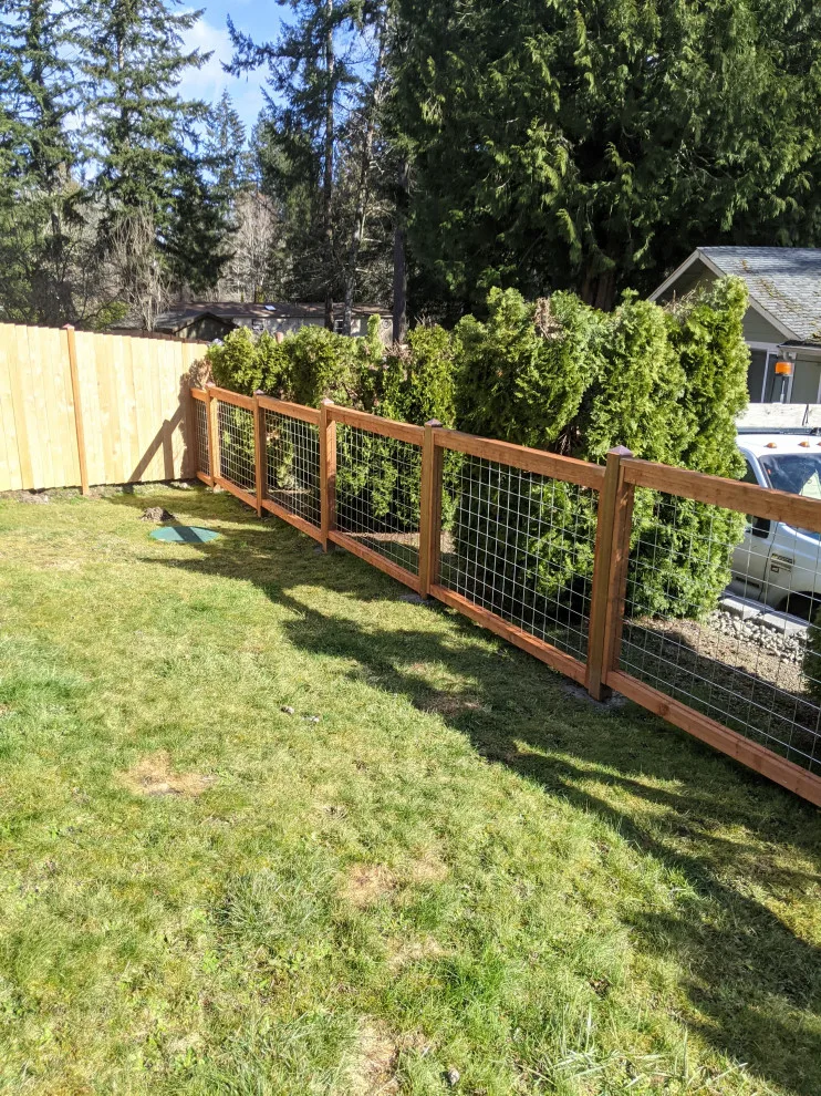 Hog Wire Fencing Panels, Caps, and Custom Gates by All Seasons Landscaping Of Mason County LLC - Photo 3