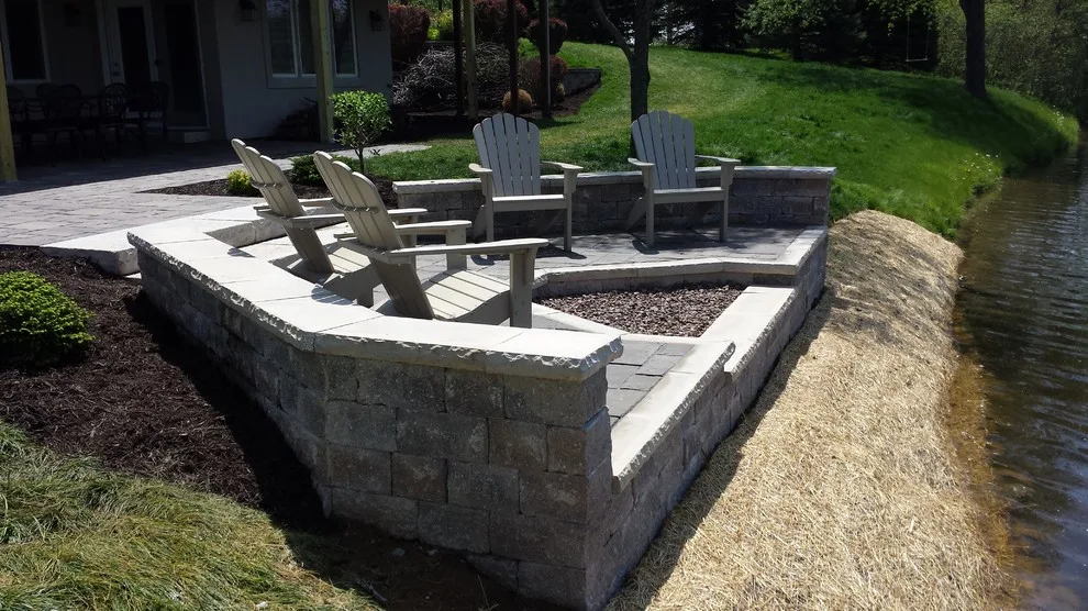 Eternal Horizon Fire Pit and Brick Patio by Outdoor Innovations - Photo 3