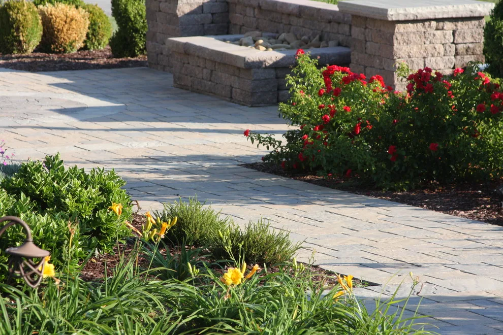 Paver Walkway Landscape and Hardscape Design by Landscape Outfitters Inc - Photo 17