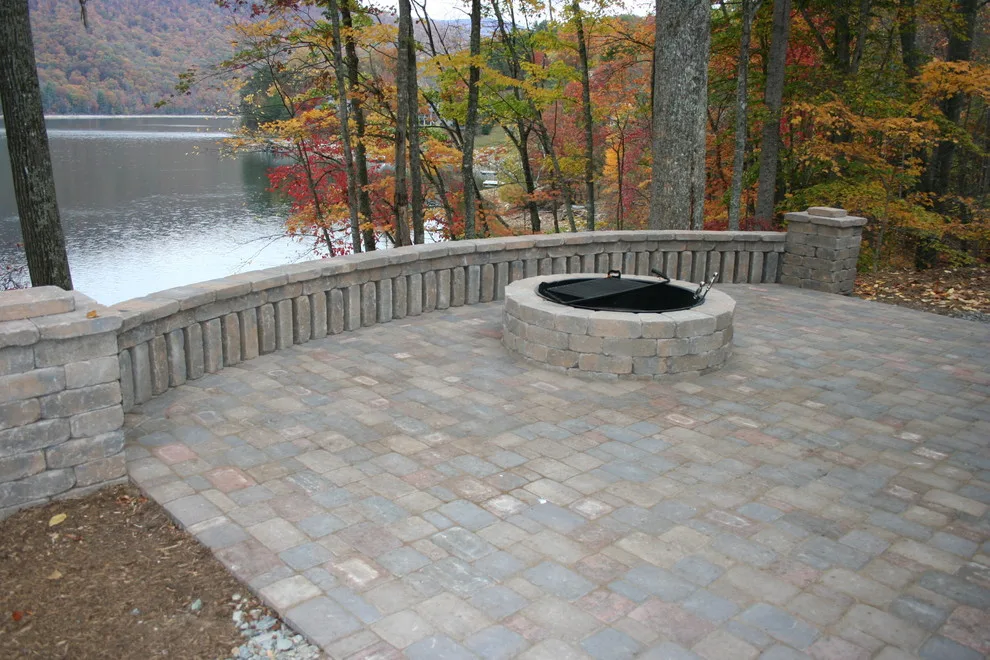 Watauga Lake Fire Pit and Embankment by Mountain View Nursery And Landscaping, LLC - Photo 2