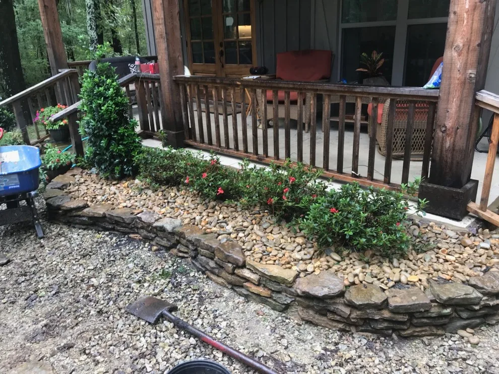 Landscaping and Stonework Project 2018 by Mid-South Curb Appeal, LLC - Photo 2