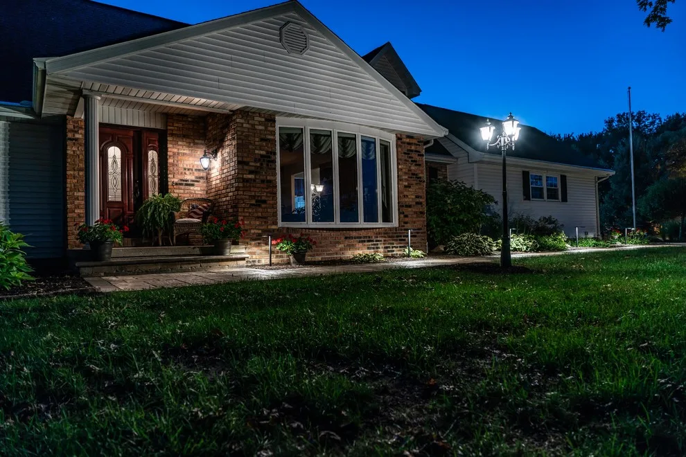 Outdoor Illumination Design by Okaw Prairie Landscapes - Photo 6