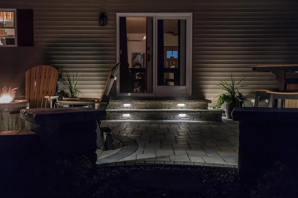 Outdoor Illumination Design by Okaw Prairie Landscapes - Photo 5