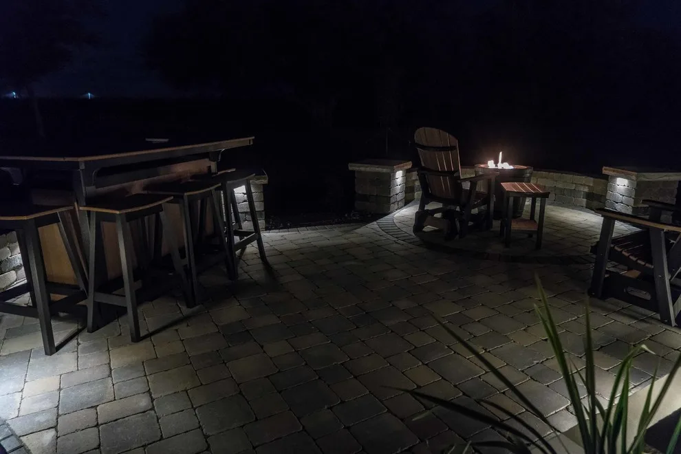 Outdoor Illumination Design by Okaw Prairie Landscapes - Photo 8