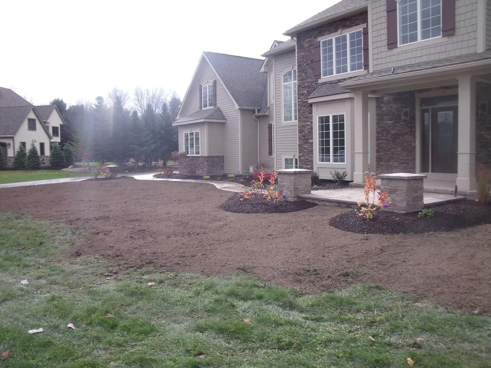 Expansive Front Garden by Majestic Hardscapes - Photo 4