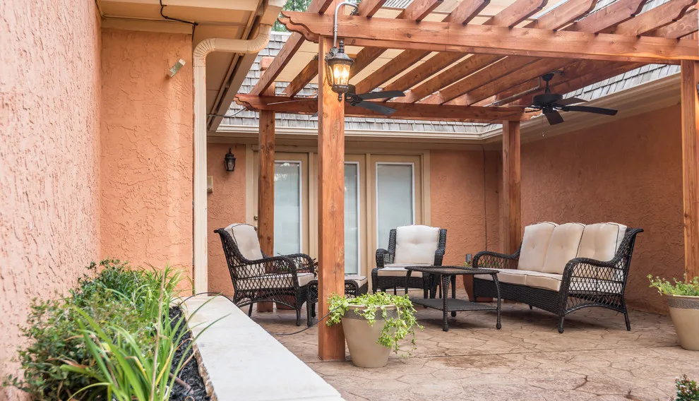 Lubbock Graceful Outdoor Space and Garden by Bravo Xteriors - Photo 11