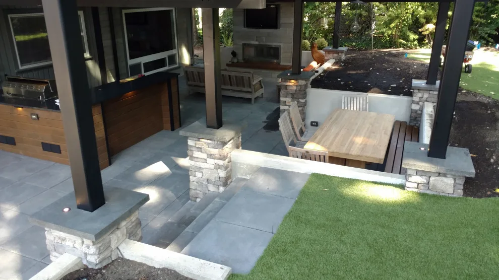 Mercer Island Multiple Shed Roofs by London Design Build - Photo 3