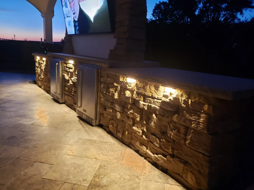Exterior Spaces, Synthetic Grass, and Illuminated Trees by Outdoor Innovations - Photo 6