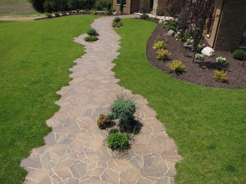 Outdoor Living Space with Pool Landscaping and Waterfall by Outdoor Innovations - Photo 10