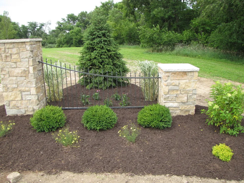 Outdoor Living Space with Pool Landscaping and Waterfall by Outdoor Innovations - Photo 12