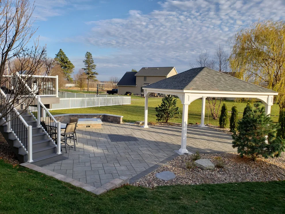 Pavilion in Outdoor Living Space by Outdoor Innovations - Photo 4