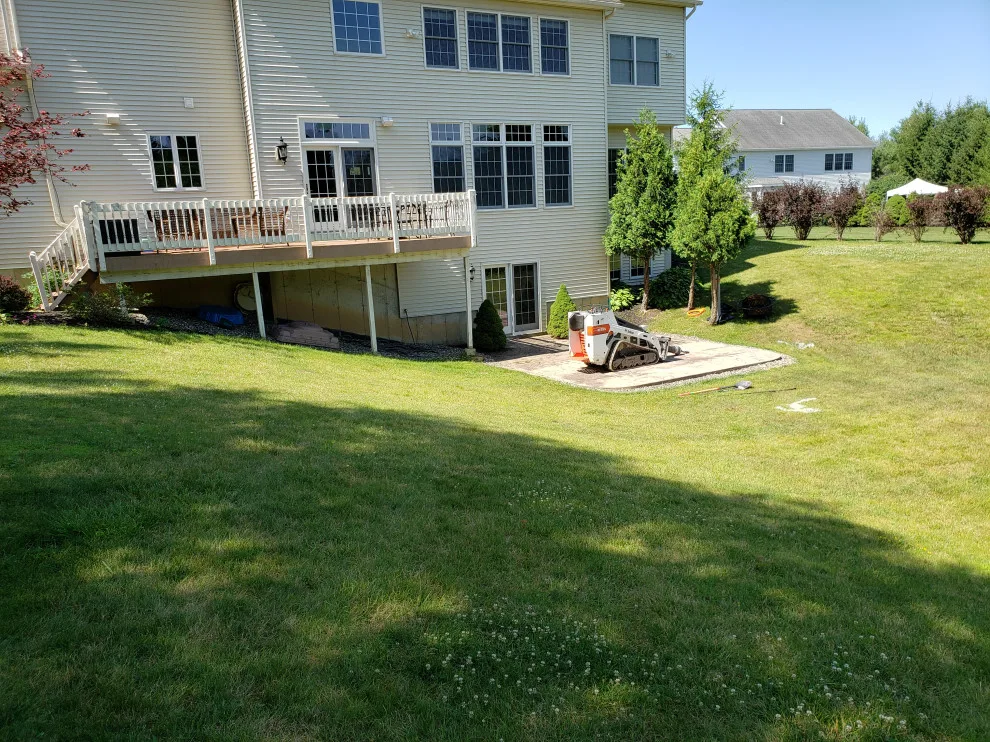 Outdoor Living Space & Fire Feature by JD Michaels Landscape - Photo 9