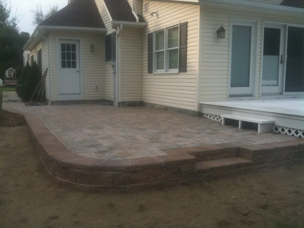 Outdoor Space with Retaining Wall by A-Z Landscaping LLC - Photo 6