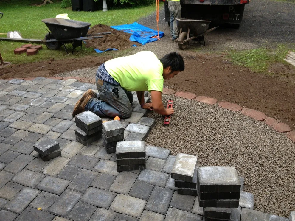 Walkway-Integrated Patios by A-Z Landscaping LLC - Photo 25