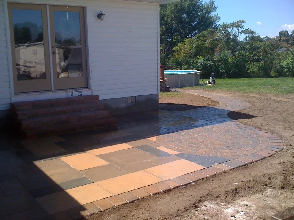 Walkway-Integrated Patios by A-Z Landscaping LLC - Photo 8