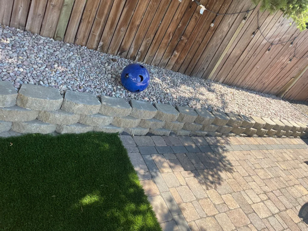 Patio Pavers, Retaining Wall, and Turf by Dan's Custom Landscape LLC - Photo 9
