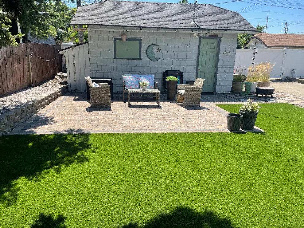 Patio Pavers, Retaining Wall, and Turf by Dan's Custom Landscape LLC - Photo 11