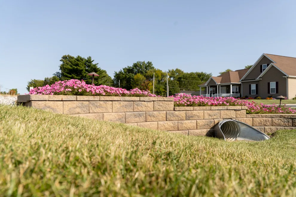 Sidewalk Paving and Retaining Wall by Okaw Prairie Landscapes - Photo 5