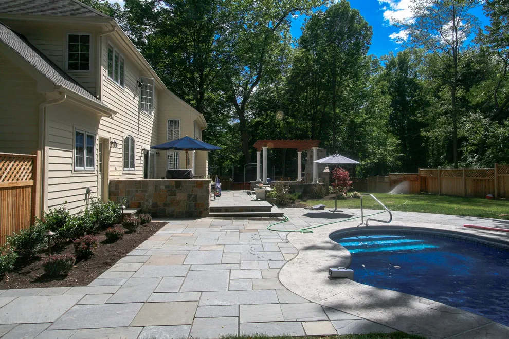 Pool Landscaping and Hardscaping by Pearl Landscaping & Patio Company - Photo 8