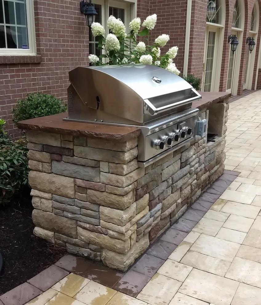 Swimming Pool and Barbecue Area Revamp by Blue Fox Landscape Design Inc - Photo 2