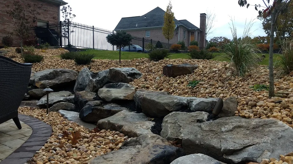 Patio and Landscape Overhaul by the Pool by Blue Fox Landscape Design Inc - Photo 4