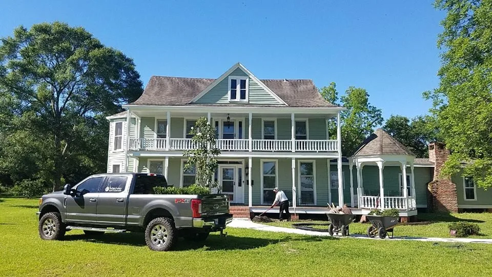 Classic Front Yard Landscaping in Lake Charles by Twisted Vines Lawn & Landscaping - Photo 3