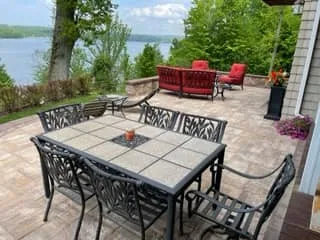 Elevated patio project by Marlinski Landscape & Stone Work - Photo 2