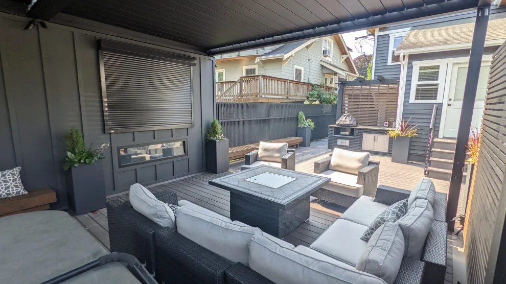 Seattle Sun and Rain Pergola by London Design Build - Photo 8