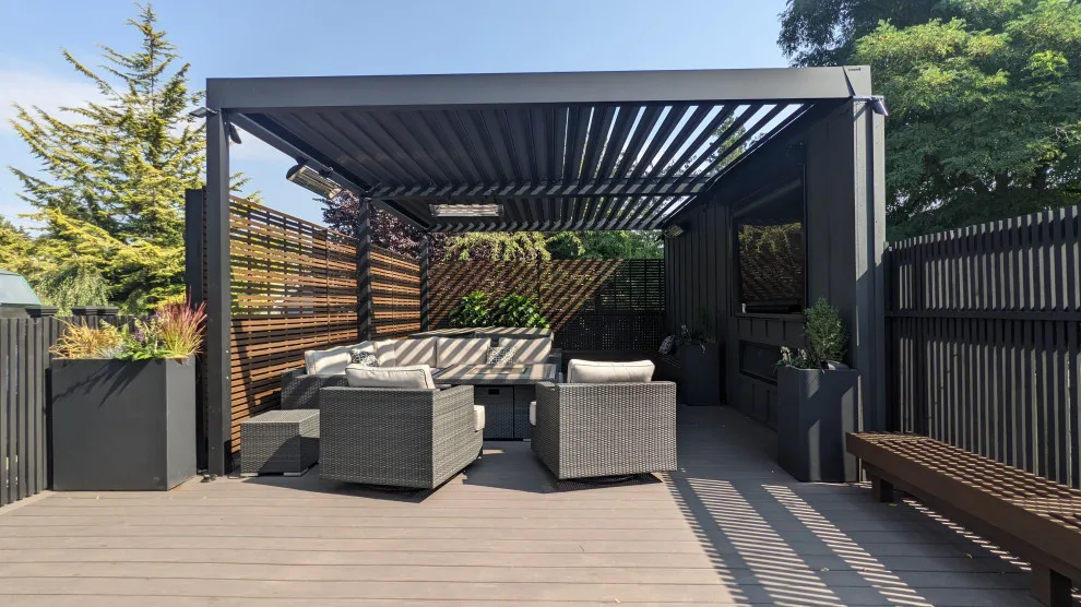 Seattle Sun and Rain Pergola by London Design Build - Photo 10