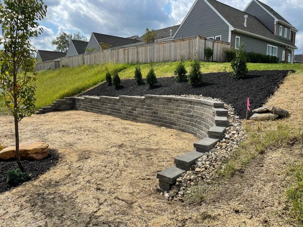 Slate Bomb Terrace by Schellhaas Landscape Construction - Photo 9