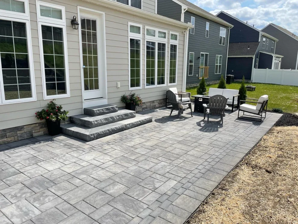Slate Bomb Terrace by Schellhaas Landscape Construction - Photo 5