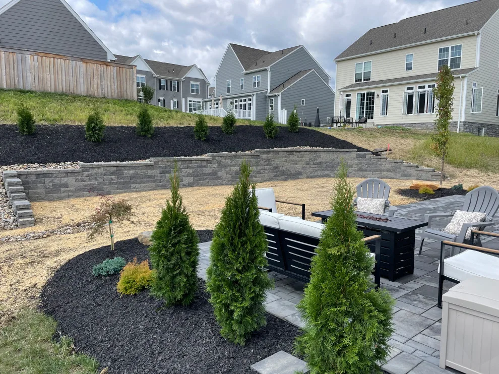 Slate Bomb Terrace by Schellhaas Landscape Construction - Photo 2