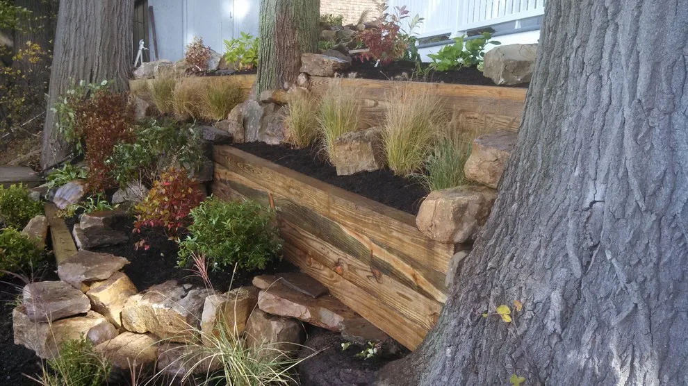 Slope stabilization and vegetation establishment by Marlinski Landscape & Stone Work - Photo 3