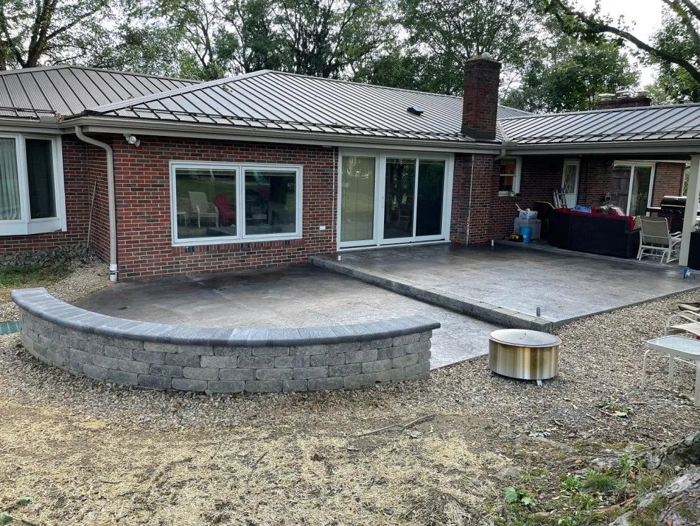 Imprinted patio by Schellhaas Landscape Construction - Photo 2