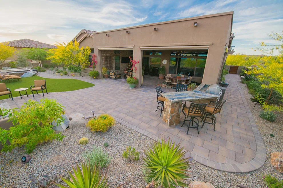 Canyon Stone Backyard by Santa Rita Landscaping, Inc. - Photo 7