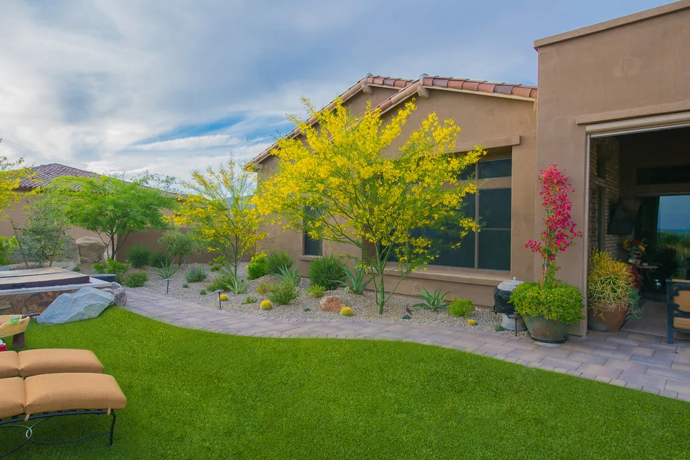 Canyon Stone Backyard by Santa Rita Landscaping, Inc. - Photo 10
