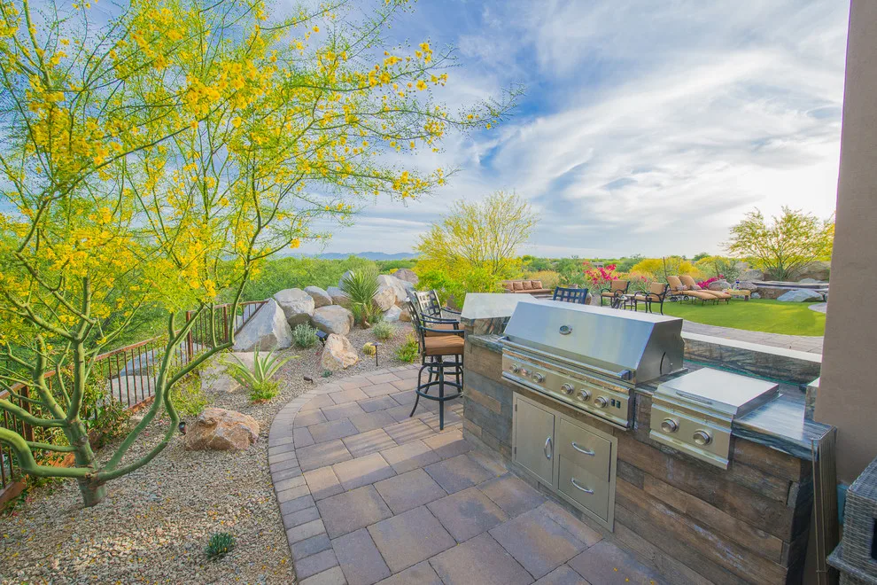 Canyon Stone Backyard by Santa Rita Landscaping, Inc. - Photo 2