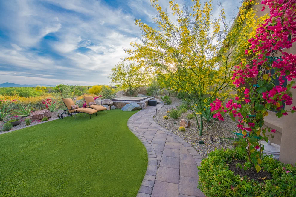 Canyon Stone Backyard by Santa Rita Landscaping, Inc. - Photo 5